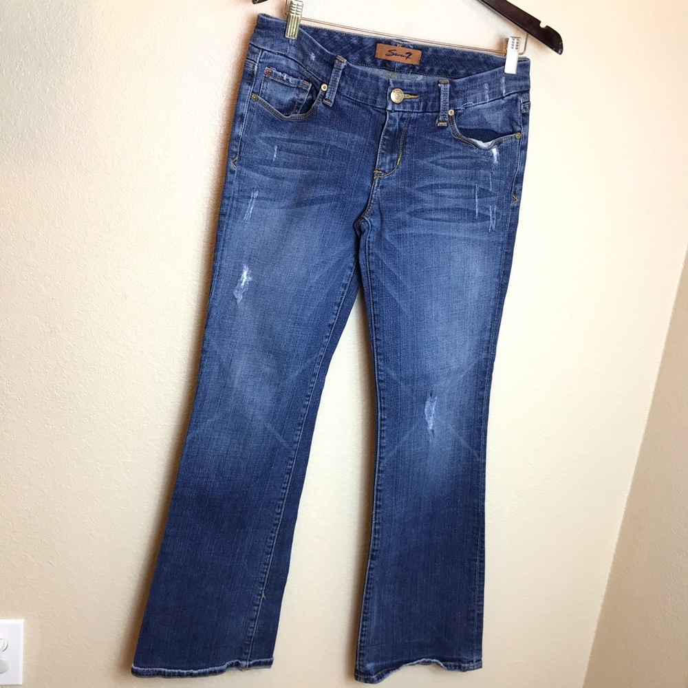 Seven 7 || Flare Distraction Wide Leg Jeans